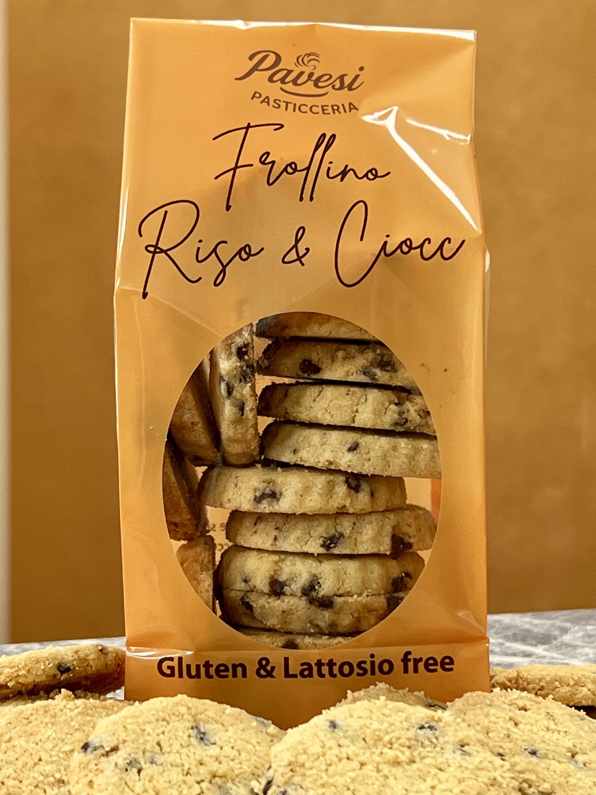 Frollino riso e ciocc SENZA GLUTINE E SENZA LATTOSIO