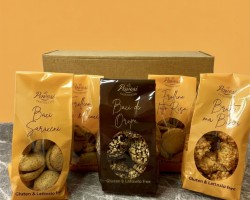 Box degustazione I cinque sensi  SENZA GLUTINE E SENZA LATTOSIO